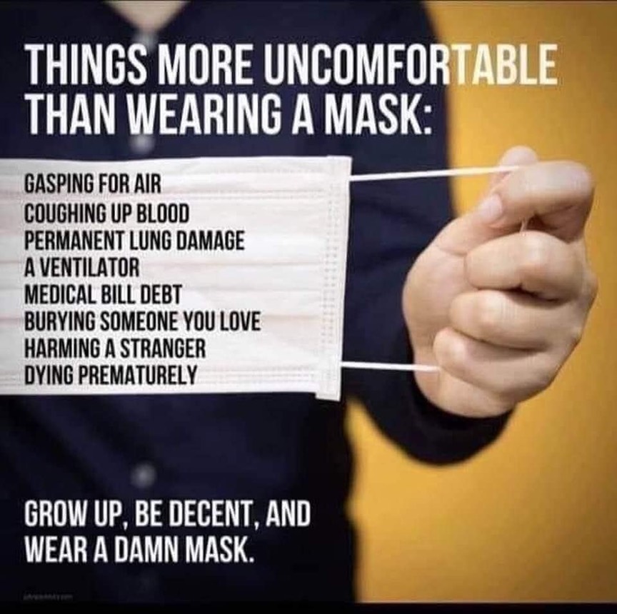 wear a mask