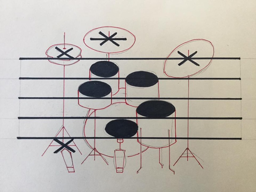 PAS Standard Drum Notation