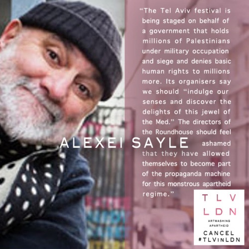 Alexi Sayle re cultural boycott