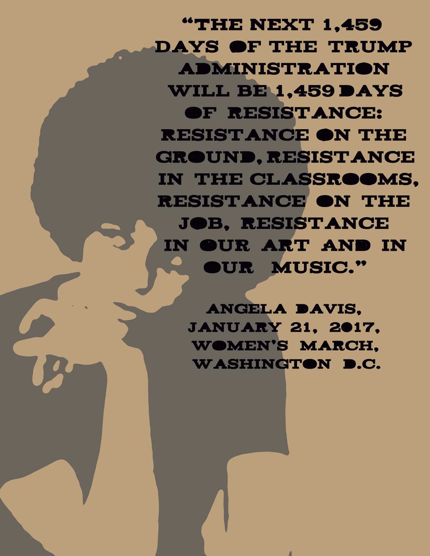 Angela Davis music eresistance quote