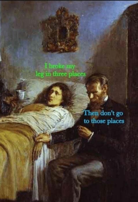 Don't go to those places