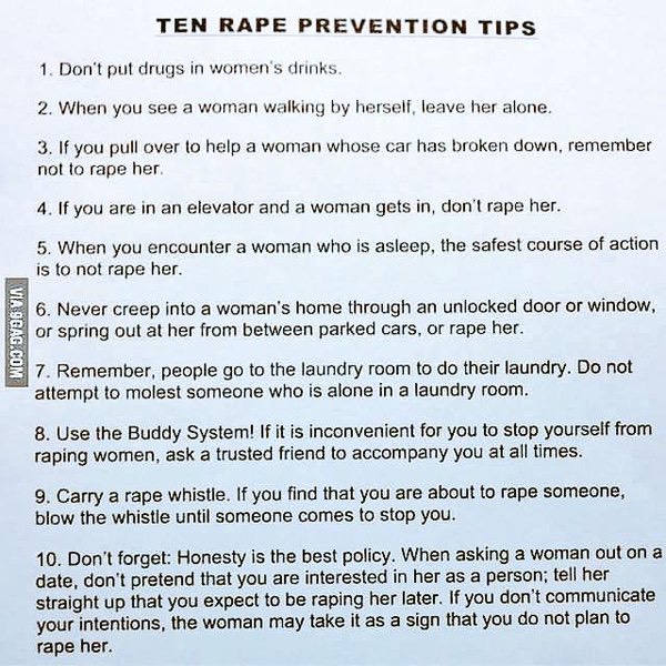 Don't Rape