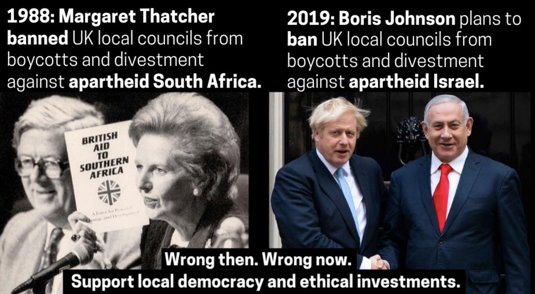 Banning BDS - wrong then, wrong now