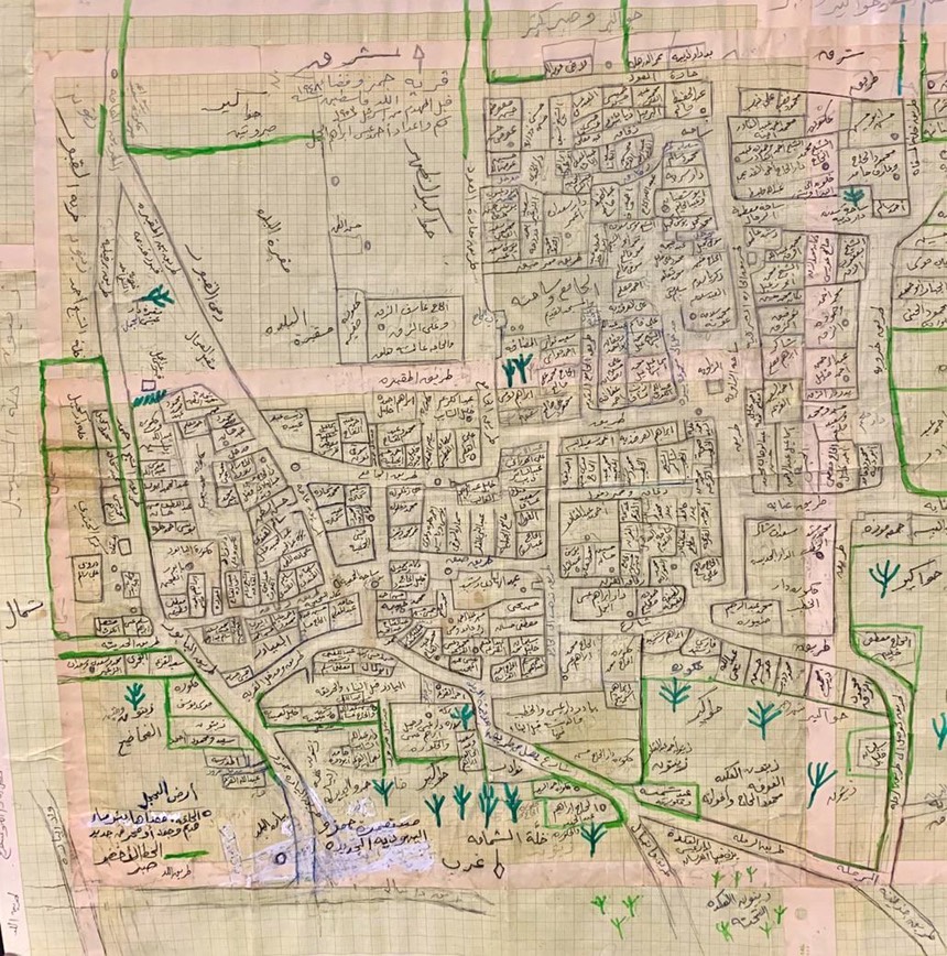 hand drawn map