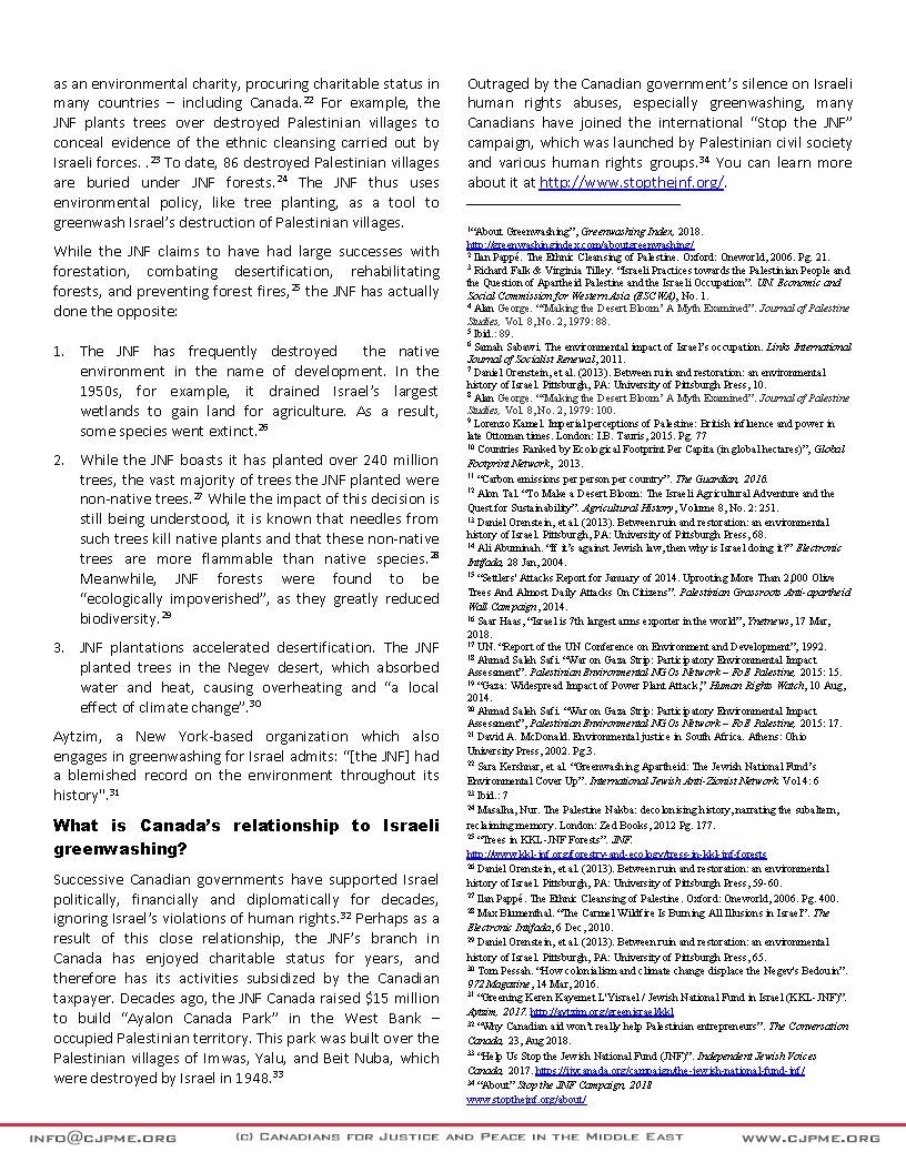 Israeli Greenwashing FAQ v02 Page 2