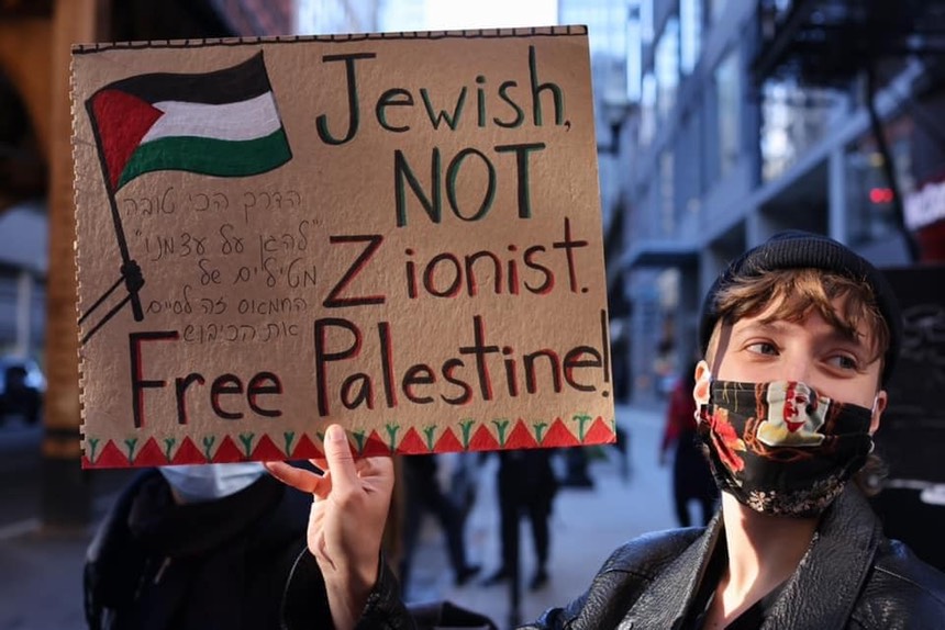 Jewish Not Zionist - Free Palestine