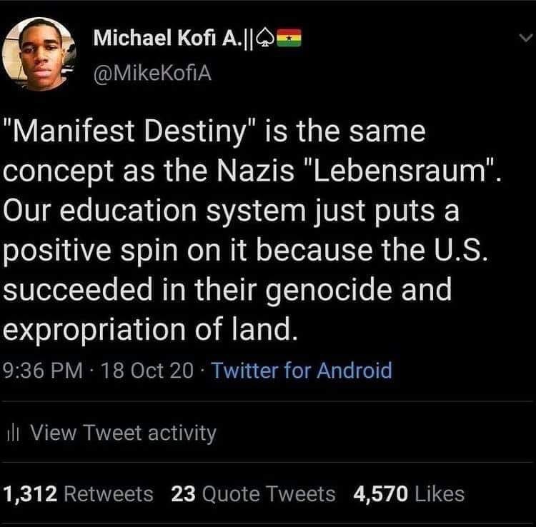 Manifest Destiny