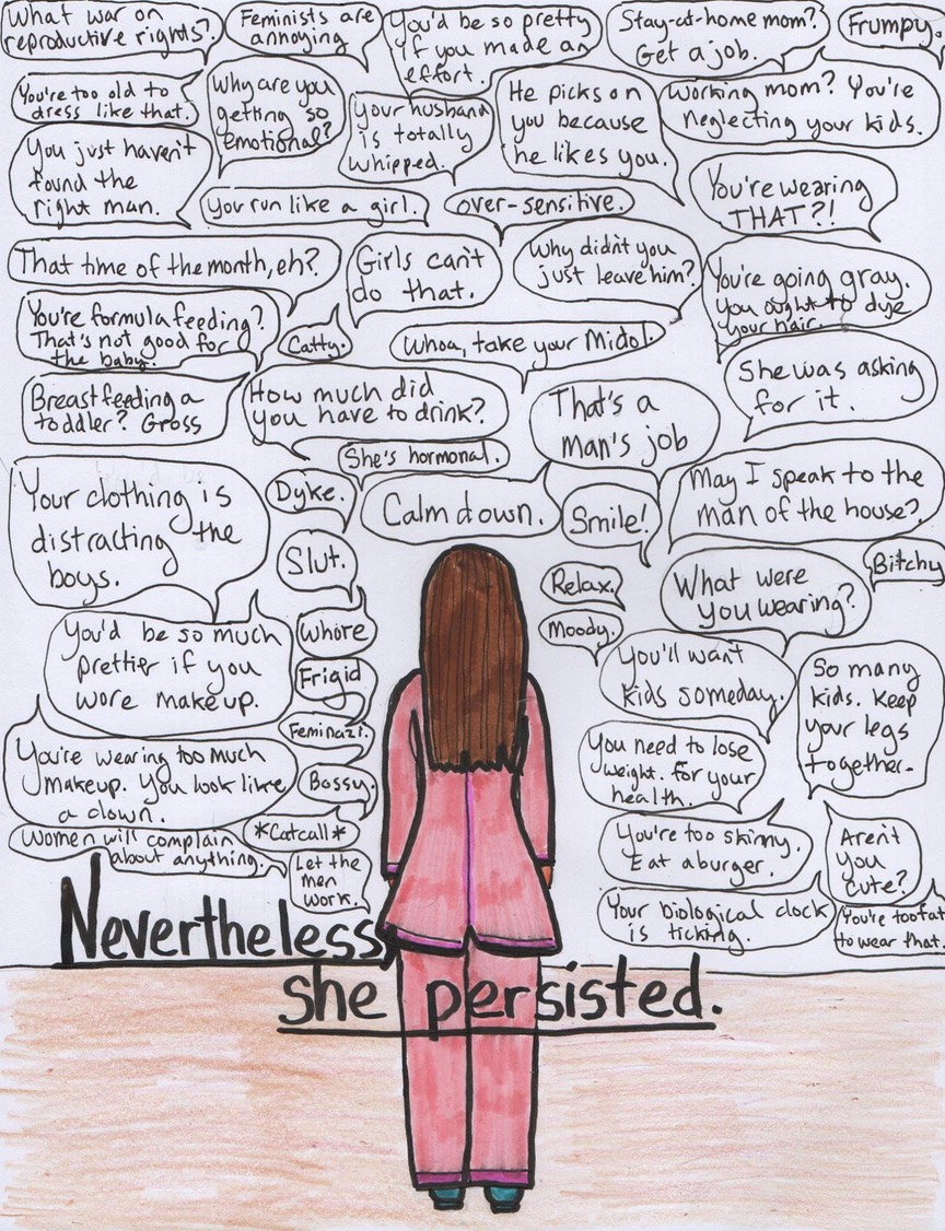 Nevertheless she persisted