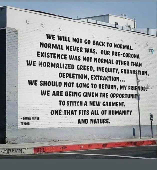 Not back to normal