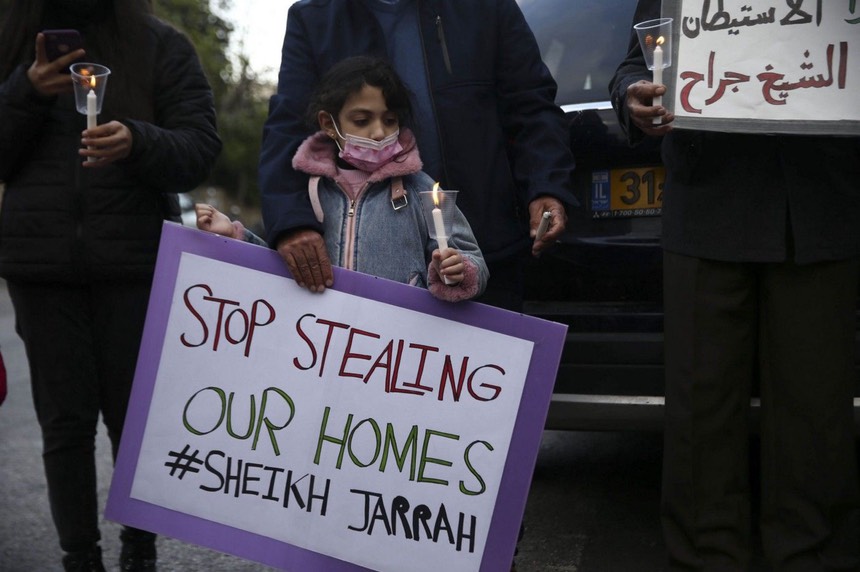 Stop stealing our homes
