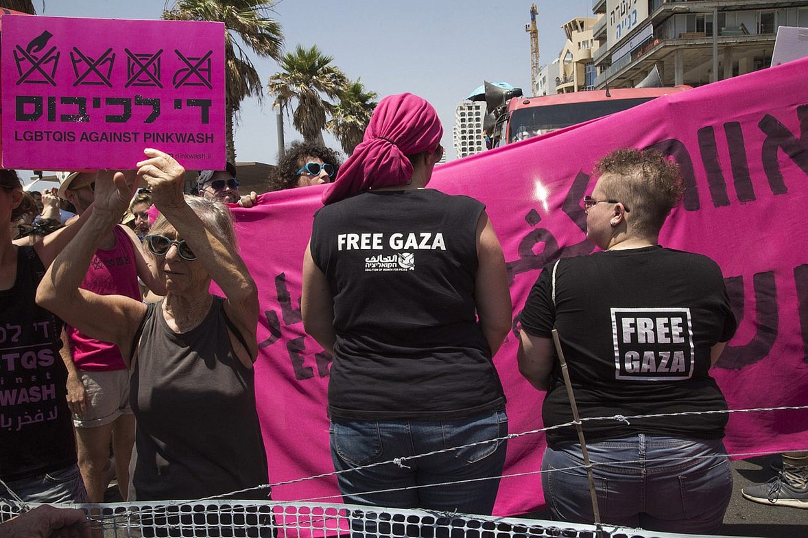 Tel Aviv Protest Against Pinkwashing