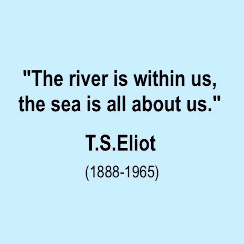 The river